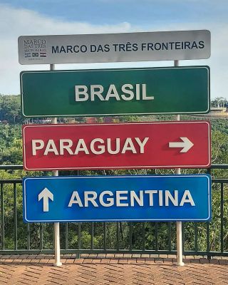 Marco das trÃªs fronteiras e Cataratas do IguaÃ§u
