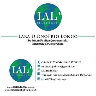 Novo cartÃ£o de visita